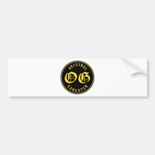 O.G. Origineel gips Bumpersticker