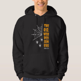 O.G. WEB DESIGNERS Spider Christelijk Halloween Hoodie