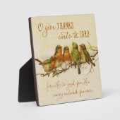 O Geef Bedankt aan de Heer Fotoplaat (Voorkant)