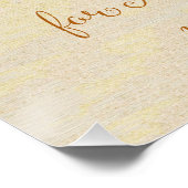 O Geef Bedankt aan de Heer Perfect Poster (Hoek)