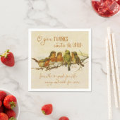 O Geef Bedankt aan de Heer Servetten (Insitu)