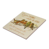 O Geef Bedankt aan de Heer Tegeltje (Zijkant)