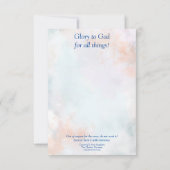 O Geef bedankt aan de Here (Achterkant)