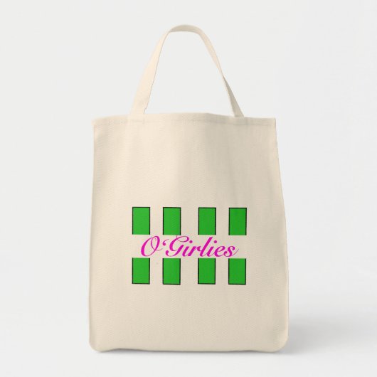 O’Girlies Canvas tas (Voorkant)