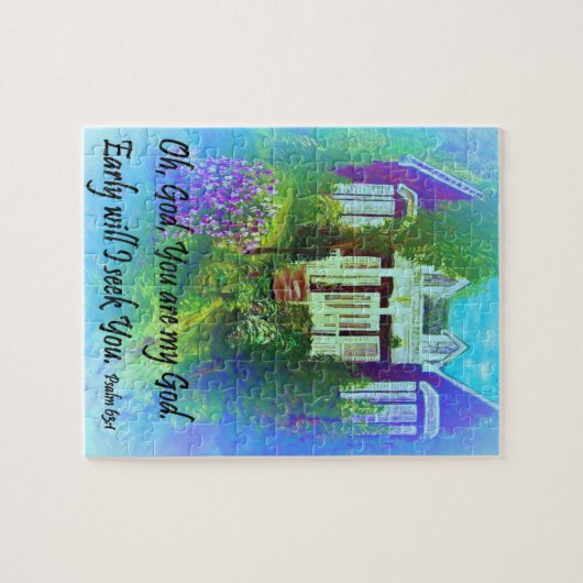 O God, jij bent mijn God Legpuzzel (Horizontaal)