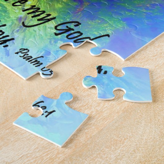 O God, jij bent mijn God Legpuzzel (Zijkant)