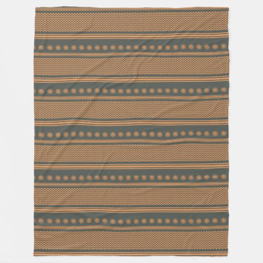 O God Krokodil Predynastiek Egypte Fleece Deken (Voorkant)