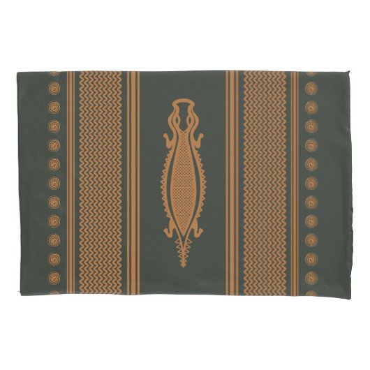 O God Krokodil Predynastiek Egypte Kussensloop (Voorkant)