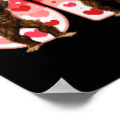 O-h Couples Matching Funny Bigfoot In Midwestern V Poster (Hoek)