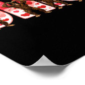 O-h-i-o Funny Bigfoot Ohio In Midwestern Valentine Poster (Hoek)