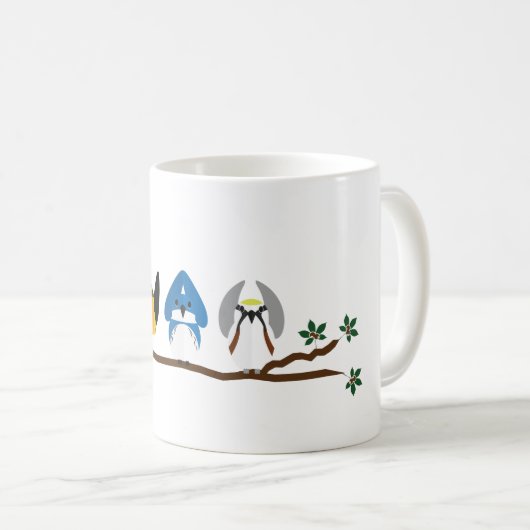 O-H-I-O Warbler Koffie Mok (Voorkant rechts)