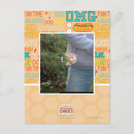 O hai briefkaart (Voorkant)