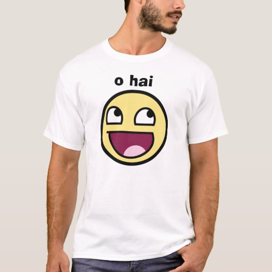 o hai geweldige t-shirt (Voorkant)