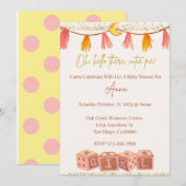 O Hallo Daar Mooie Digital Uitnodiging  (Voorkant / Achterkant)