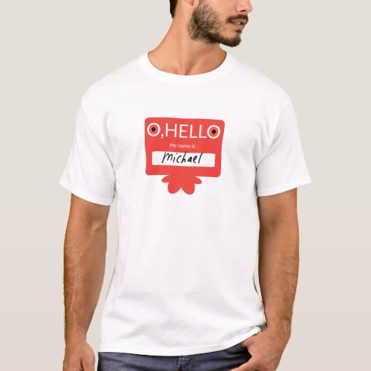 O hallo mijn naam is Michael T-shirt (Voorkant)