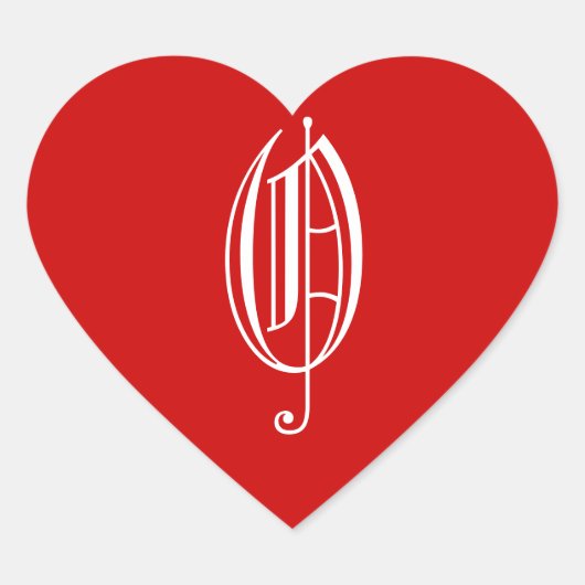 O HART STICKER (Voorkant)