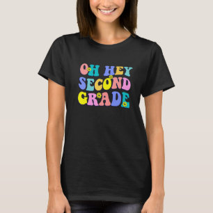O Hé 2e klas terug naar school studenten de T-shirt