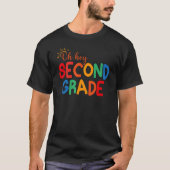 O Hé 2e klas terug naar school studenten de T-shirt (Voorkant)