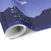 O Heilig kerstcadeaupapier voor de nacht Cadeaupapier (Rol Hoek)