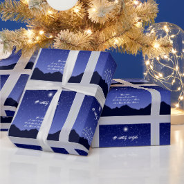O Heilig Night Wrapping Paper Cadeaupapier