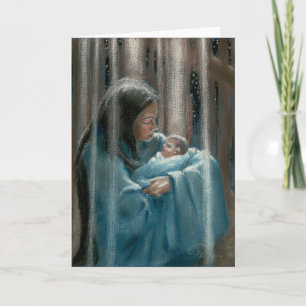 O' Heilige Licht Feestdagen Kaart