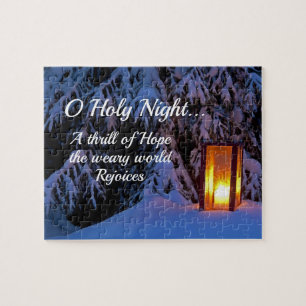 "O Heilige Nacht" Beloved kerstcarol Legpuzzel