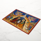 O Heilige Nacht Folie Feestdagenkaart (Gedraaid)