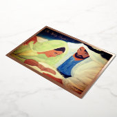 O Heilige Nacht  Folie Feestdagenkaart (Gedraaid)