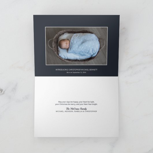 O Heilige Nacht Foto Kerstgeboorte Aankondiging (Binnen)