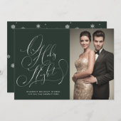 O Heilige Nacht Foto Kerstkaart (Voorkant / Achterkant)