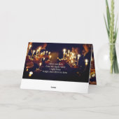 O Heilige Nacht, hij heeft ons echt geleerd van li Kaart (Achterkant)