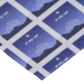 O Heilige Nacht Kerst Tafel Doek Tafelkleed (Gekanteld)