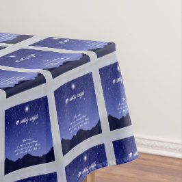 O Heilige Nacht Kerst Tafel Doek Tafelkleed