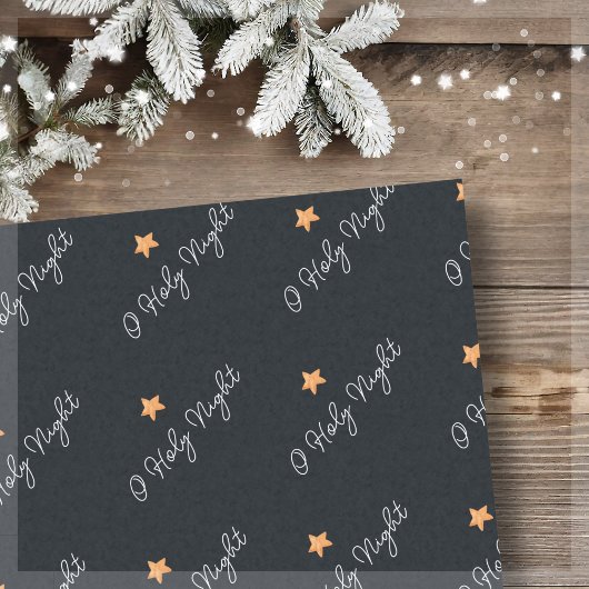 O Heilige Nacht Kerstster Tissuepapier