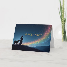 O Heilige Nacht – Licht van de Liefde Bedankkaart