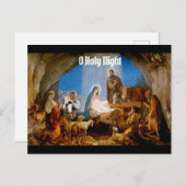 O Heilige nacht met Briefkaart Jareth (Voorkant / Achterkant)