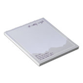 O Heilige Nacht Notitieblok (Schuin)