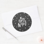 O heilige nacht ronde sticker (Envelop)
