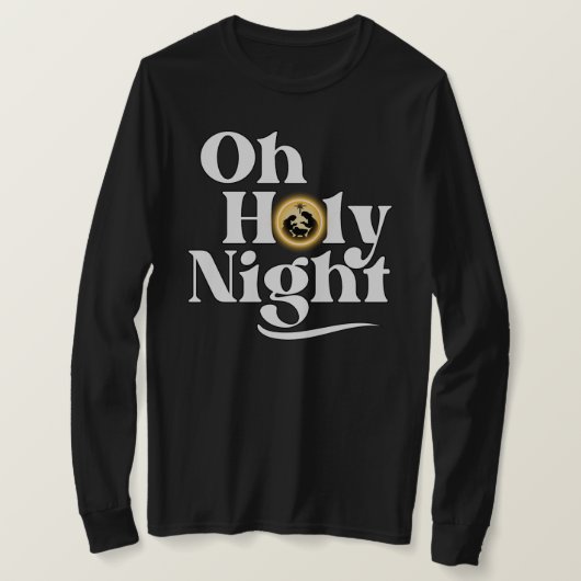 O Heilige Nacht T-Shirt (Design voorkant)