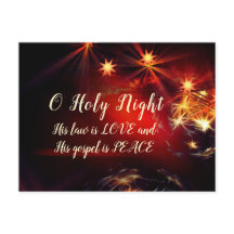 O Heilige Nacht, zijn wet is LOVE, kerstkarol