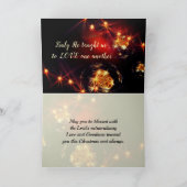 O Heilige Nacht, zijn wet is LOVE, kerstkarol Kaart (Binnen)