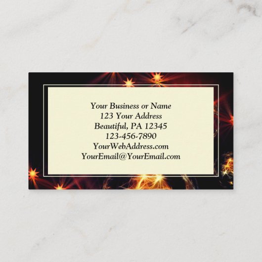 O Heilige Nacht, zijn wet is LOVE, kerstkarol Visitekaartje (Achterkant)