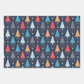 O Heilige Nachtfoto, kerstboomstructuur Inpakpapier Vel (Voorkant 3)