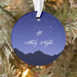 O Heilige Night Acrylornament Ornament