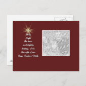 O Heilige Night Briefkaart (Voorkant / Achterkant)