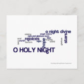 O Heilige Night Briefkaart (Voorkant)