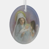 O Heilige Night Glas Ornament (Voorkant Rechts)