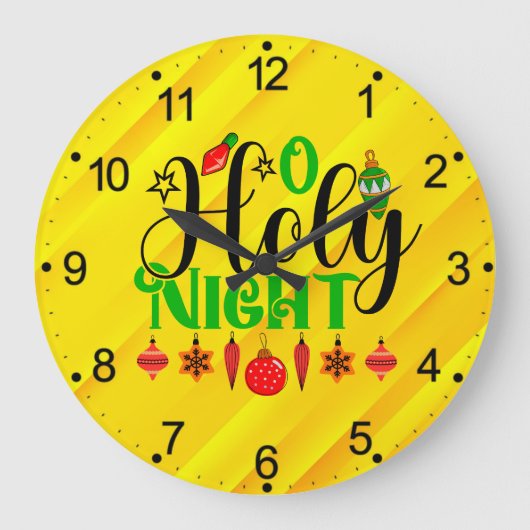 O Heilige Night Grote Klok (Voorkant)