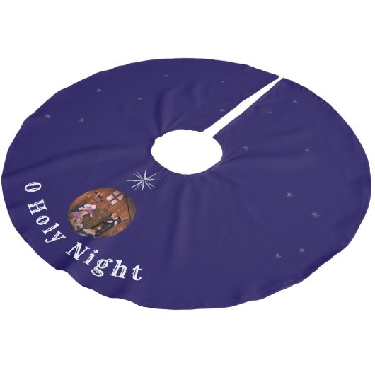 O Heilige Night Kerstboom Rok (Gekanteld)