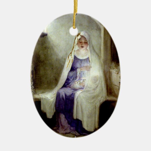 O Heilige Night Madonna & Child Ornament (Voorkant)